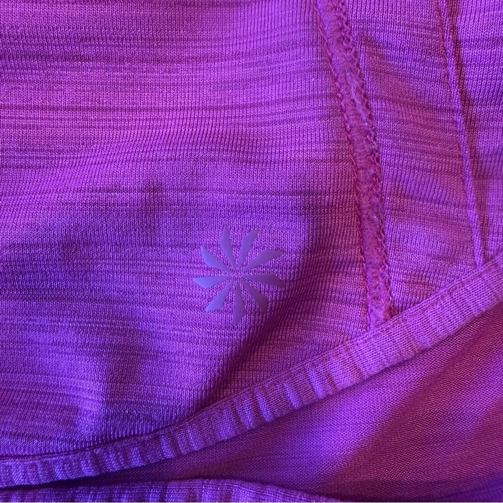 Athleta Fuchsia Zip-Up Hoodie lightweight flaw - Picture 9 of 16